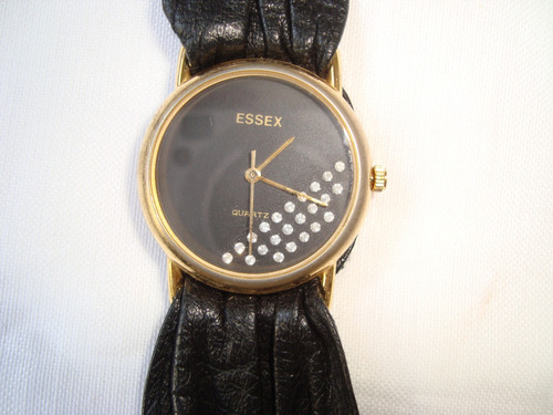 Essex Germany Reloj Dama Acero Oro Circones Cuero