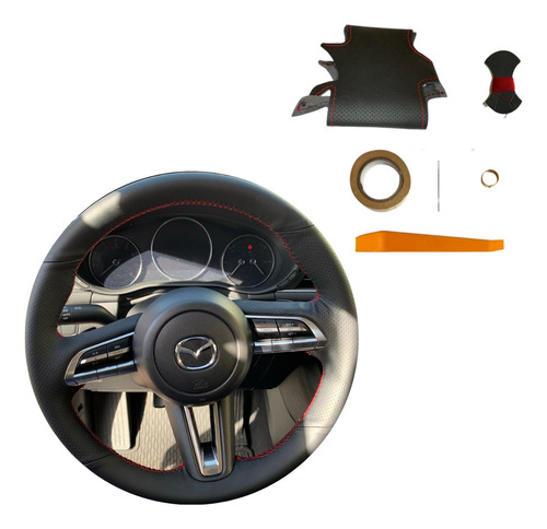 Funda De Volante Mazda 3 2019 2020  + Instructivo