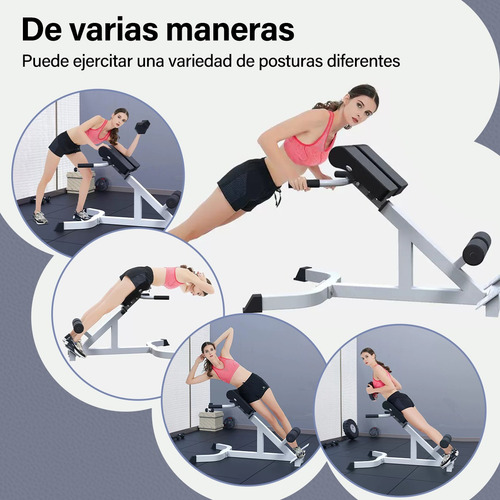 Banco Ejercicio Silla De Romana Ajustable De Hiperextensión