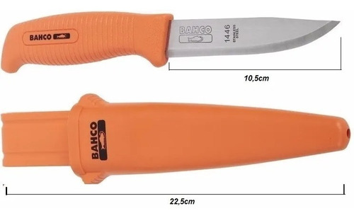 Cuchillo Bahco Luminiscente Y Flotante Filo Extremo + Funda