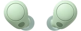 Auriculares Bluetooth In-ear Inalámbricos Sony Wf-c700 Verde