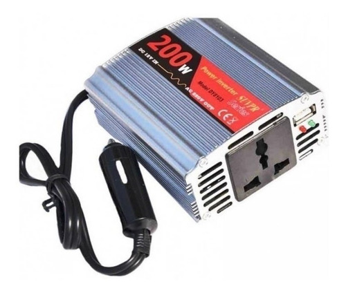 Inversor Conversor Corriente 200w 12v A 220v Auto 3686y8