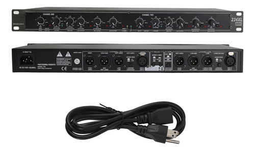 Crossover Mono Estéreo Profesional De 2/3 Vias 110v Palmusic