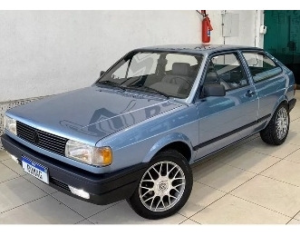 Gol Cl Quadrado, 1990/91 Motor 1.6, Azul, Impecável.