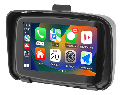 Pantalla Impermeable Ipx7 De 5 Pulgadas Inalámbrica Carplay