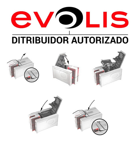 Impresora Tarjetas Evolis Primacy Una Cara Combo