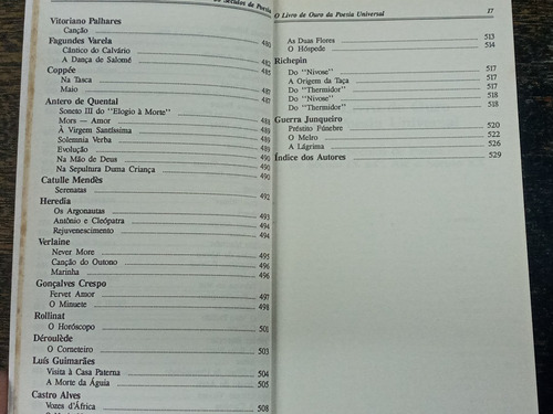 Imagen 6 de 7 de O Livro De Ouro Da Poesia Universal * Seculo Ix A.c Ate Xx *