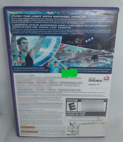 Michael Phelps Push The Limit X360 Seminuevo (Usado)