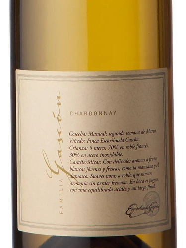 Familia Gascon Chardonay