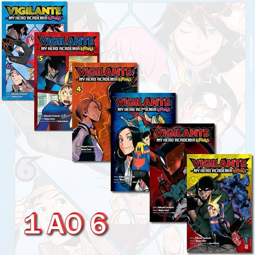 Vigilante My Hero Academia Illegals 1 Ao 6 Mangá Jbc Lacrado