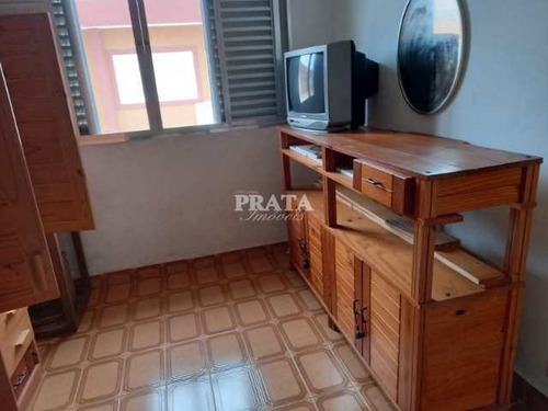 Imagem 2 de 8 de Jardim Real Pg Sem Elevador Mobiliado 1 Dormitório Sala 2 Amb - V400697