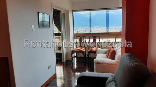 Fresco Apartamento En Alquiler En Colinas De Bello Monte Con Bella Vista Al Ávila