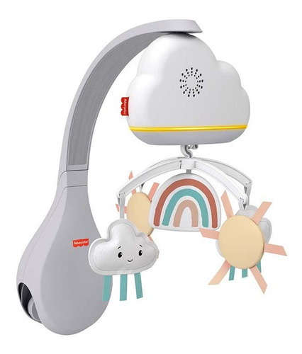 Fisher Price Movil Musical Con Sensor Y Luz Para Cuna Moises