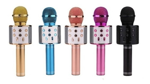 Microfono Karaoke Bluetooth Inalambrico Parlante Usb