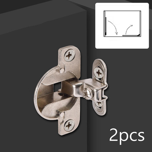 2 Piezas Bisagras De Puerta Herrajes Para Muebles Bisagras