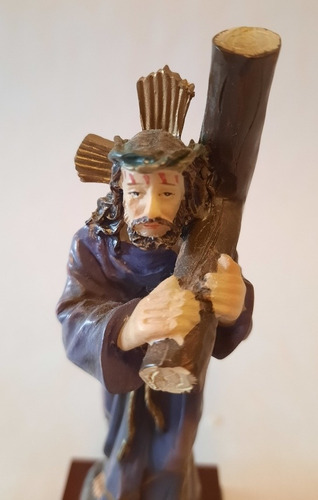 Imagen 3 de 5 de Jesús De Nazareno De 14cm Imagenes Italianas Di Angelo