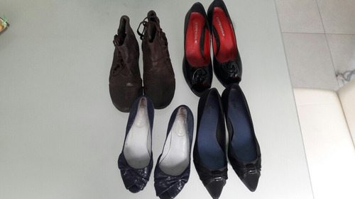 Zapatos De Mujer Lote Para Revendedores!!! 4 Pares