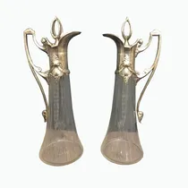 Comprar Excelente Y Antiguo Par Jarras Garrafas Wmf 1945