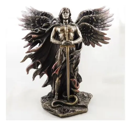 comprar Arcángel Metatrón Con Cubo, Fina Resina Protectora De Ángel