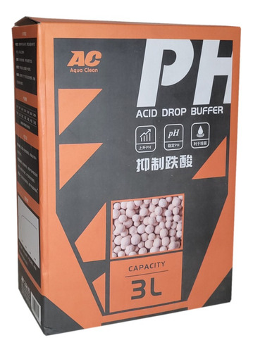 Aqua Clean Ph Acid Drop Buffer 3l Ph Neutro Acuario Dulce
