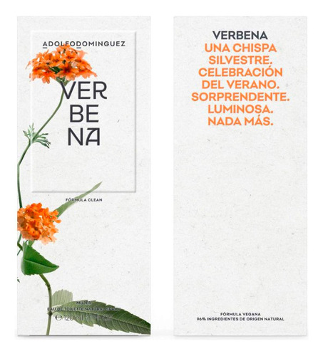 Adolfo Dominguez Verbena Edt120ml Perfume Para Mujer