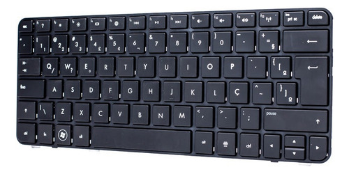 Teclado P/ Notebook Hp Pavilion Dm1-3250eb Cor Preto