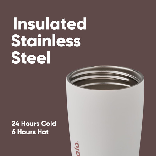 Vaso De Café De Acero Inoxidable Owala Smoothsip Slider 12oz