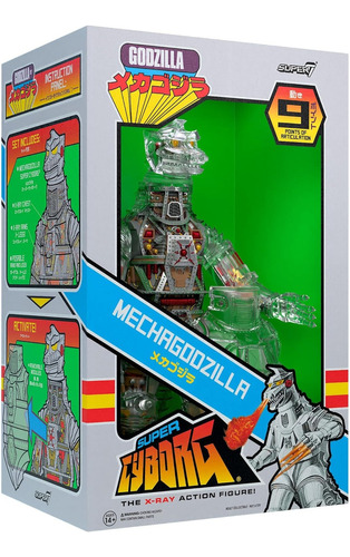 Figura Super7 Toho Godzilla Vs Mechagodzilla: Mechagodzilla