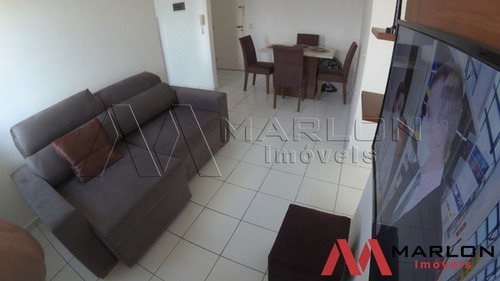 Imagem 3 de 13 de Apartamento Ecogarden Para Locação, 2 Quartos, 46m² - Ponta Negra - Aa00496