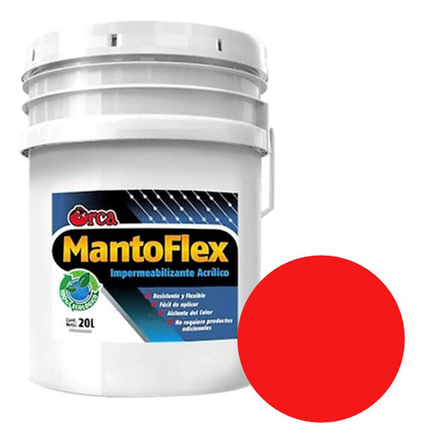 Mantoflex Color Rojo 