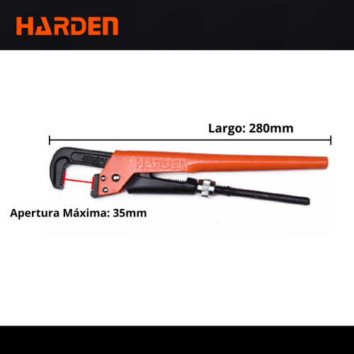 Llave De Caño Tipo Sueca Stilson 1.5 Apertura 58mm - Harden