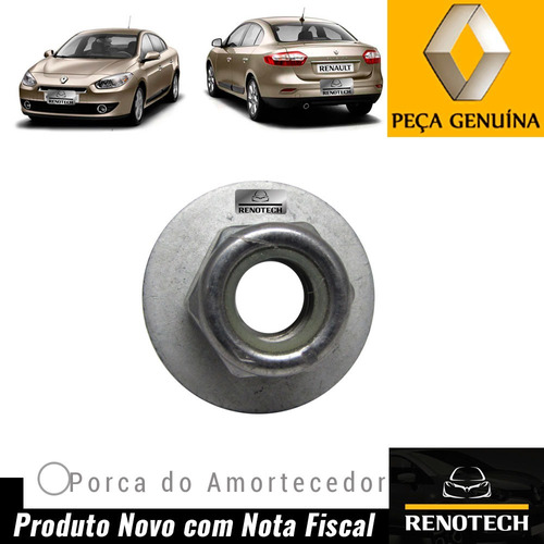 Porca Amortecedor Dianteiro Fluence 94 Em Diante 7703034251