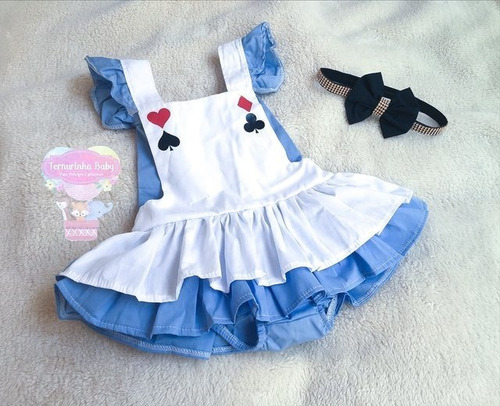 Jardineira Vestido Alice No Pais Das Maravilhas Faixa Strass Mercado Livre Jardineira Vestido Alice No Pais Das Maravilhas Faixa Strass Mercado Livre
