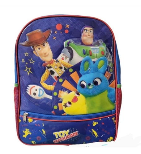 Mochila Toy Story 4 Encourage Buzz Ligthyear Y Woody