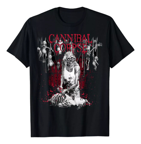 Shirt Cannibal Corps - Tributo A Banda De Rock