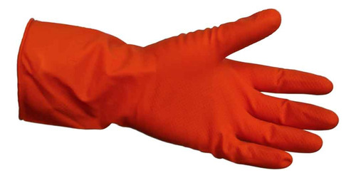 Par Guante Hule Latex Multiuso Rojo No.9 18-9415 10 Pzs