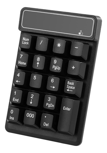 Teclado Mecánico Inalámbrico De 2,4 Ghz Teclado Numérico Fee