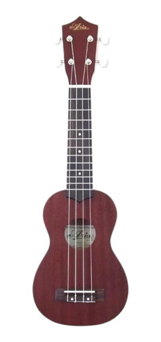 Ukelele Soprano Aria Madera Marron Oscuro Caoba 