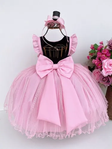 Vestido mundo bita 1 ano 2025