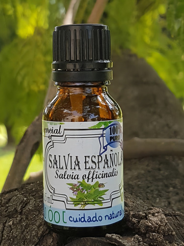 Aceite Esencial Salvia Española100%puro Nature-orgánic 15m O