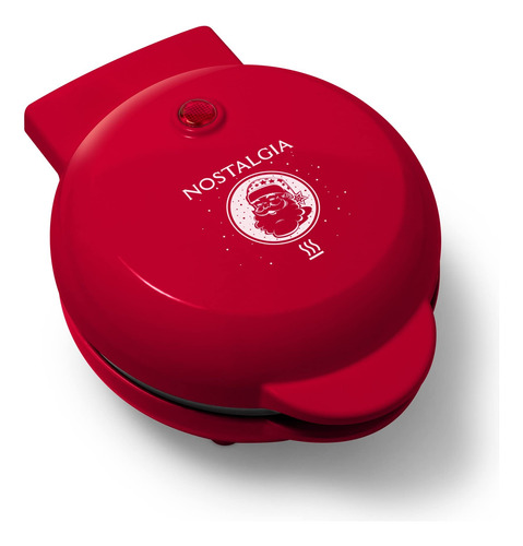 Máquina Para Hacer Gofres Navideños Nostalgia - Papá Noel