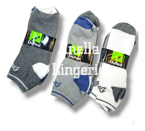 Soquetes Dufour Pack Masculino