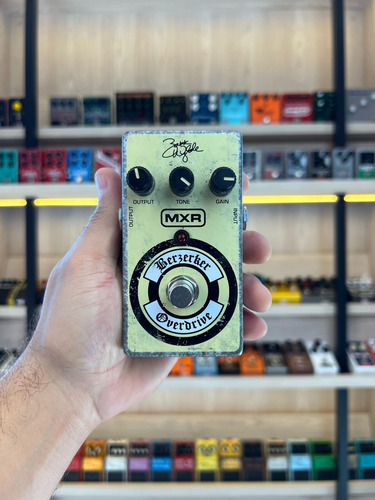 Pedal Mxr Zw44 Berzerker Overdrive Prateado (Usado)