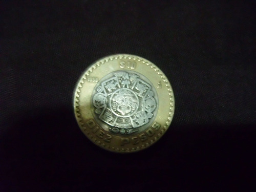 Moneda De 10 Pesos México 1998