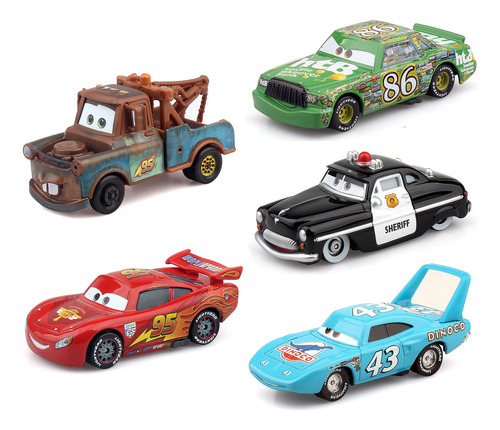 Cars 2 Personajes Bsicos De La Pelcula, Paquete De 5 Autos D