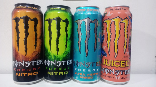 Lata Monster Monarch Energy Drink Importado Europa