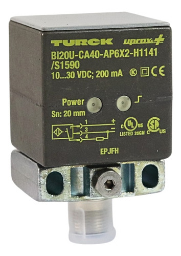 Bi20u-ca40-ap6x2-h1141/s1590w/bs2.0 Sensor In Turck 1627297