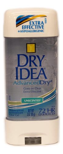 Dry Idea Advanced Dry Unscented Antitranspirante & Desodora.