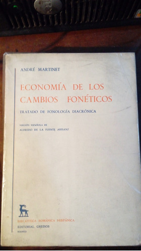 Libro Economía De Los Cambios Fonéticos