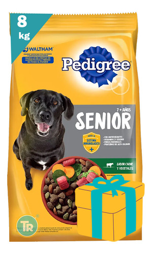 Ración Perro - Pedigree Senior + Obsequio Y Envío Gratis 